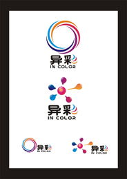 润鑫广告耗材公司 及产品 logo 名片设计